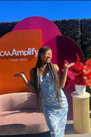 Storm Reid for CAA Amplify Panel June 23, 2022