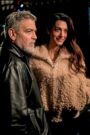 Amal Clooney Set of Wolves February 20, 2023