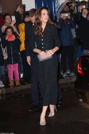 Kate Middleton Noel Coward Theatre in London February 25, 2020