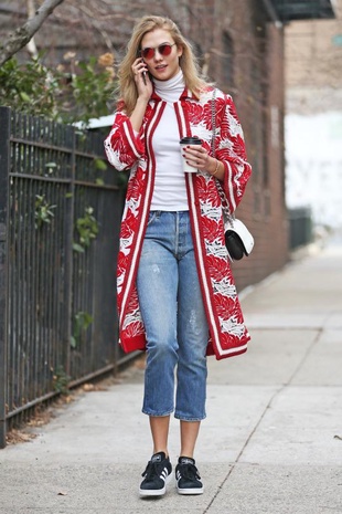 Karlie Kloss New York City January 22, 2016