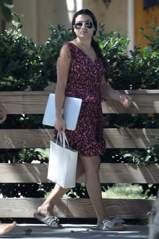 Lea Michele Studio City August 3, 2018