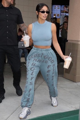 Kim Kardashian West Burgerim in Los Angeles, May 9, 2019