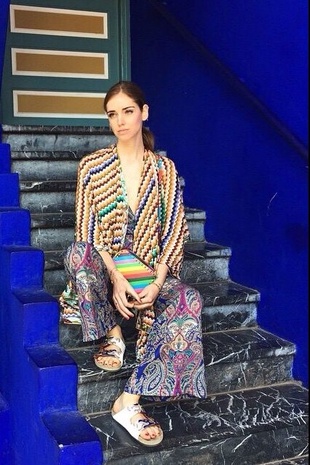 Chiara Ferragni in Morocco March 14, 2015