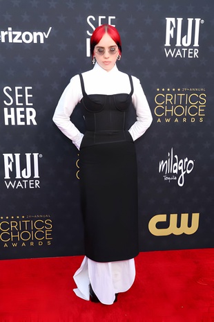 Billie Eilish Critics Choice Awards January 14, 2024