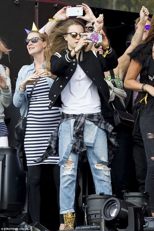 Cara Delevingne British Summertime Festival June 21, 2015