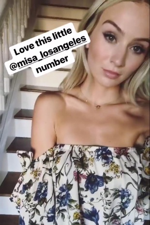 Lauren Bushnell Instagram Story October 27, 2017