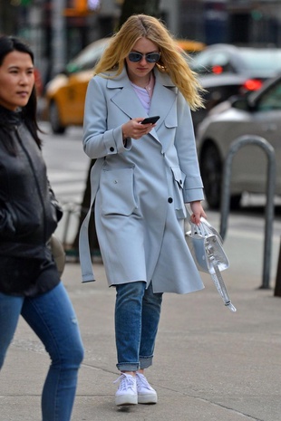 Dakota Fanning New York City March 27, 2016