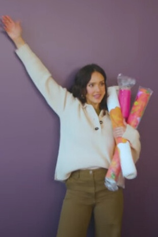 Jessica Alba Youtube Office Renovation #womanking Edition November 29, 2023