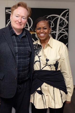 Michelle Obama Conan Obrien Needs a Friend Podcase December 2022