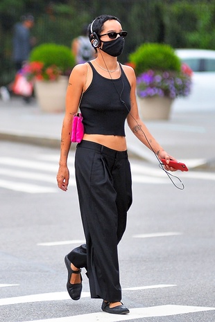 Zoe Kravitz New York City August 14, 2020