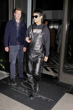 Rihanna Leaving the Gansevoort Hotel in New York September 9, 2013