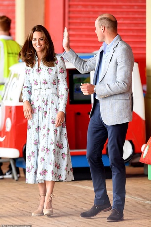 Kate Middleton Gavin and Stacey Amusement Park August 5, 2020