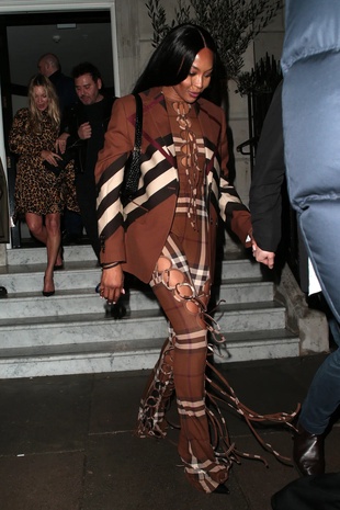 Naomi Campbell Burberry Fashion Show After Party March 11, 2022