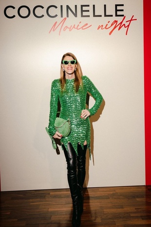 Anna Dello Russo Coccinelle Movie Night February 20, 2023