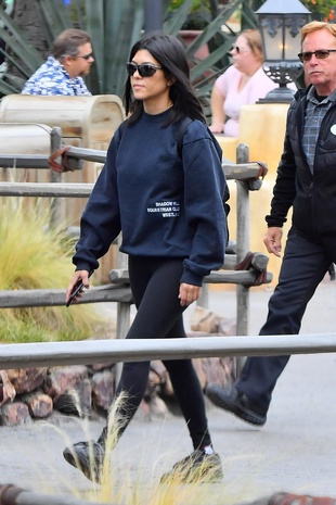 Kourtney Kardashian Disneyland May 22, 2018