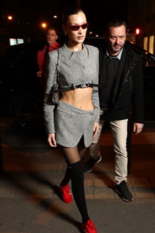 Bella Hadid Paris March 3, 2022