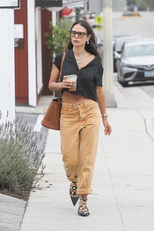 Jordana Brewster out in Brentwood July 13, 2022