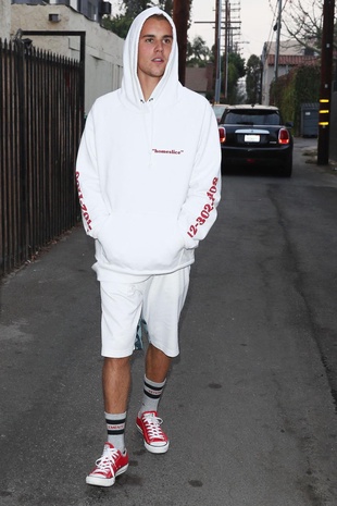 Justin Bieber Los Angeles October 29, 2017