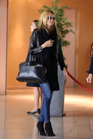 Heidi Klum LAX Airport October 24, 2014