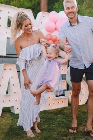 Lauren Burnham Luyendyk Alessi's Birthday Party May 30, 2020