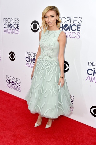 Giuliana Rancic People's Choice Awards January 7, 2015