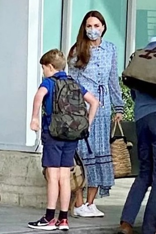 Kate Middleton Heathrow Airport October 21, 2021