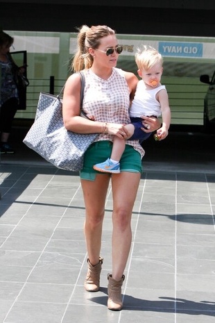 Hilary Duff Shopping at Target in West Hollywood June 30, 2013