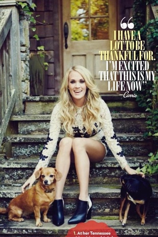 Carrie Underwood People Country Magazine, December 7, 2015