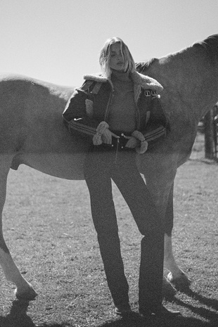 Elsa Hosk Helsa Country Side Campaign August 28, 2023