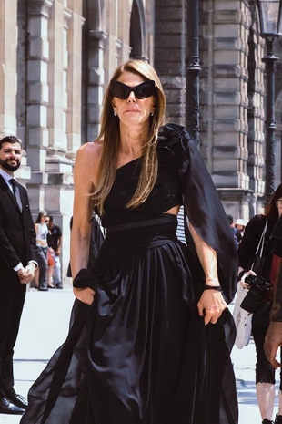 Anna Dello Russo Elie Saab Haute Couture Show June 26, 2024