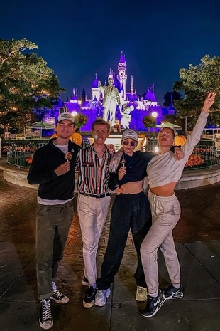 Dove Cameron at Disneyland December 2019