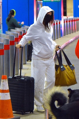 Emily Ratajkowski Newark Airport January 8, 2021