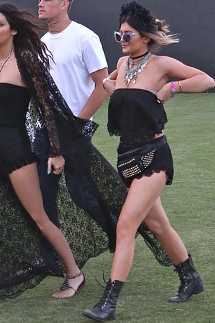 Kylie Jenner Coachella April 12, 2014