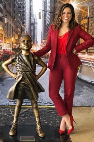 Sophia Bush at the Milken Institute Global Conference on May 2, 2018