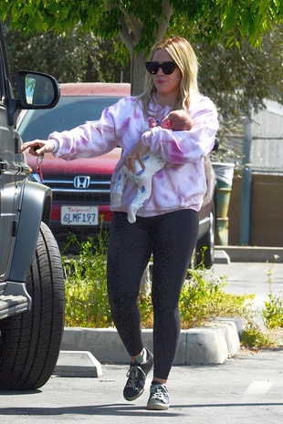 Hilary Duff Los Angeles April 10, 2021