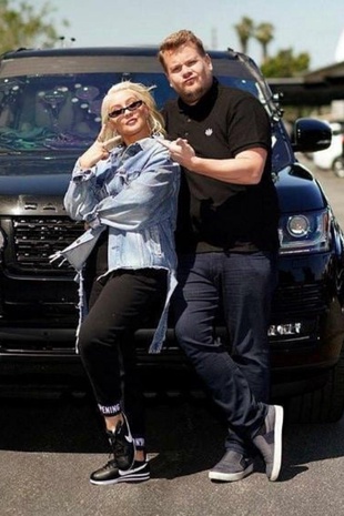 Christina Aguilera Carpool Karaoke On James Corden April 23, 2018