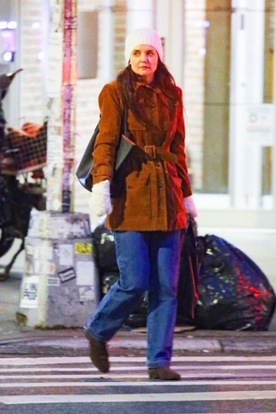 Katie Holmes New York City January 4, 2024