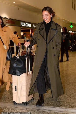 Jessica Alba Arrives at Palazzo Parigi in Milan, Italy February 22, 2024