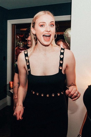 Sophie Turner At a Birthday Party February 14, 2019