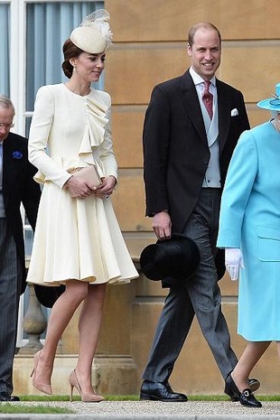 Kate Middleton Queen's Garden Party May 24, 2016