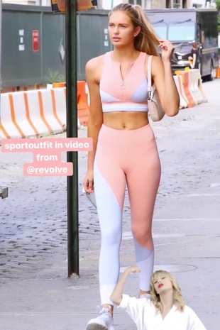 Romee Strijd Workout October 13, 2019