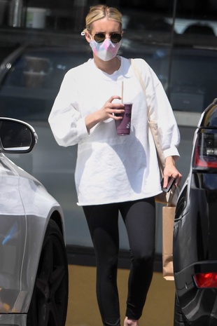 Emma Roberts Los Angeles May 11, 2021