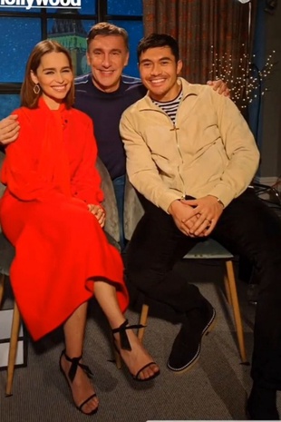 Emilia Clarke Last Christmas Press Junket October 28, 2019