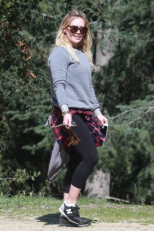 Hilary Duff Treepeople Park March 3, 2015