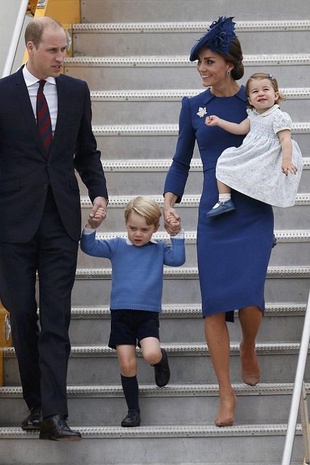 Kate Middleton Arriving in Canada September 25, 2016