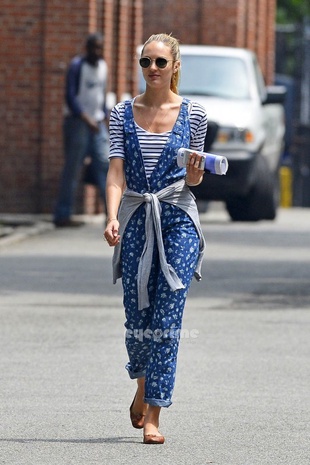 Candice Swanepoel West Village June 2013