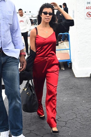 Kourtney Kardashian Leaving Cannes May 26, 2017