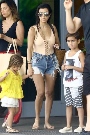 Kourtney Kardashian Miami July 3, 2016