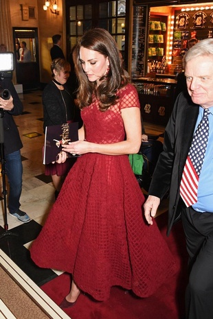 Kate Middleton 42nd Street Opening Night April 4, 2017