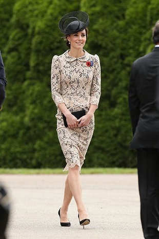 Kate Middleton Somme Centenary Commemorations, Thiepval, France, July 1, 2016